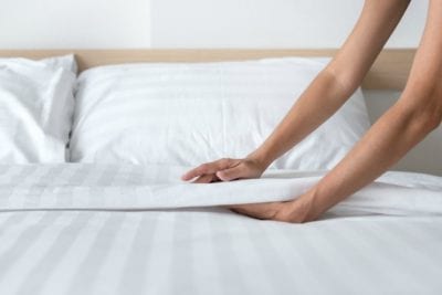 Who is in Charge - Airbnb Host or House Cleaner, Making Bed