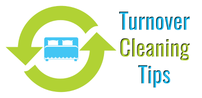 Turnover Cleaning Tips Logo 400