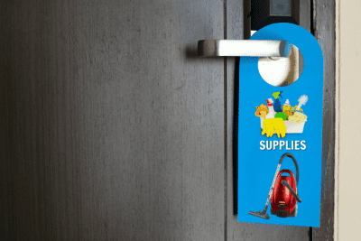 Door Hanger - Supplies Closet - What's Your Sign