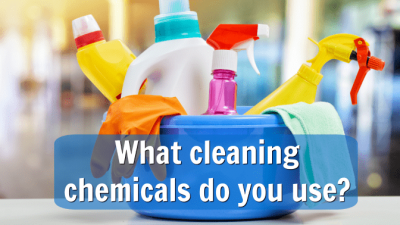 Questions to Ask When Hiring a House Cleaner, Cleaning Caddy of Supplies