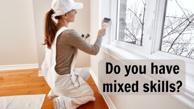 Questions to Ask When Hiring a House Cleaner, Woman Painting Window Trim