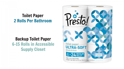 Restocking Supplies for Your Airbnb, Toilet Paper