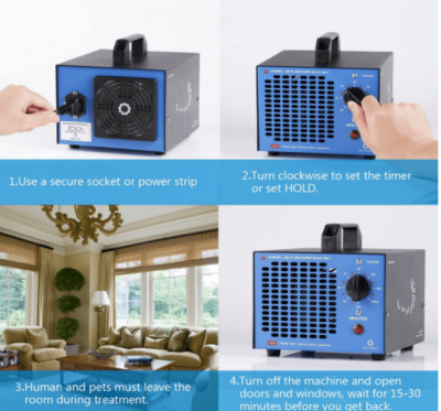 Get Rid of Cigarette Smell in Rental Property, Amazon Airthereal MA5000 Commercial Generator 5000mgh Ozone Machine 2